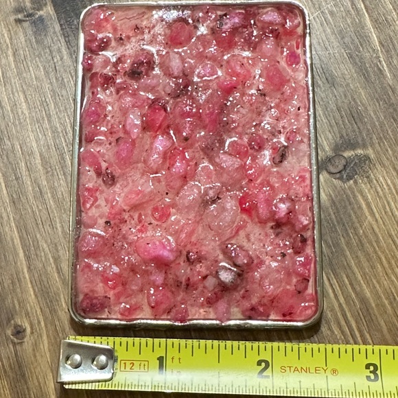 Pink crystal belt buckle - Picture 4 of 6